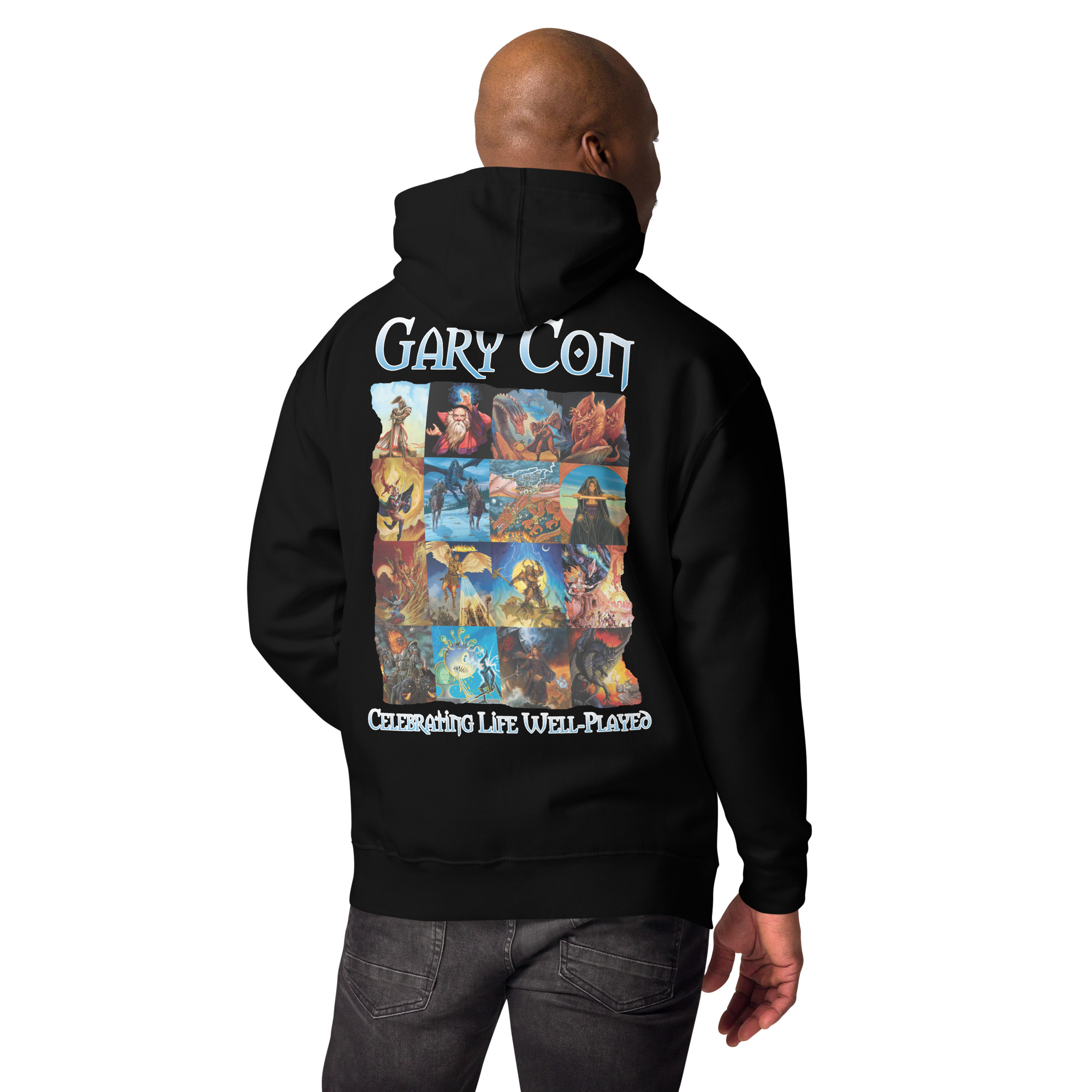 Gary Con II-XVII Multi Art Unisex Hoodie